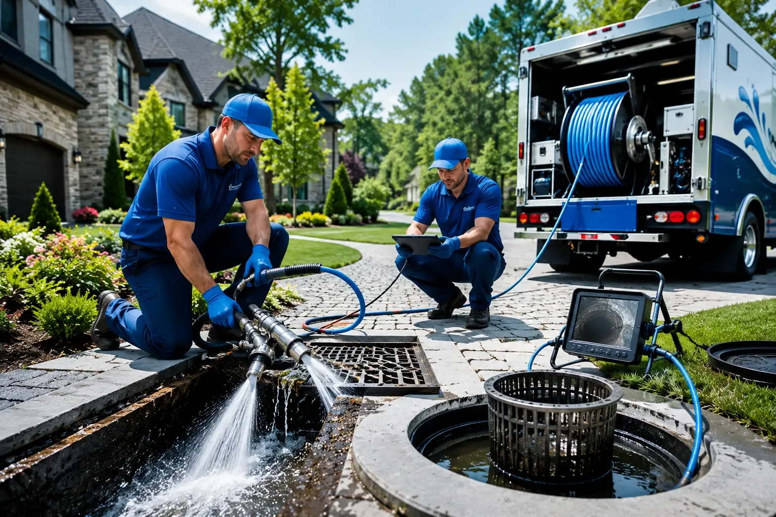 Local outdoor drain cleaning professionals in Vauxhall, NJ