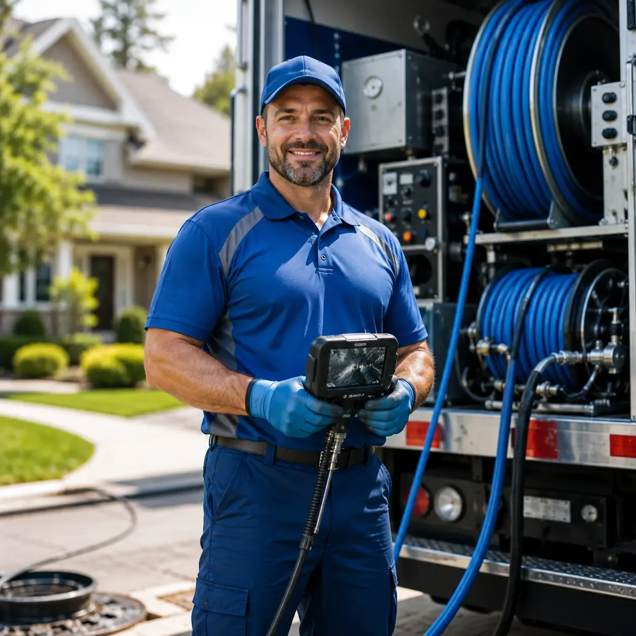 Local outdoor drain cleaning specialists in Vauxhall, NJ
